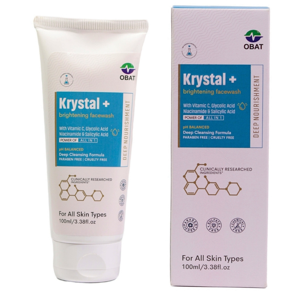 KRYSTAL PLUS FACE WASH